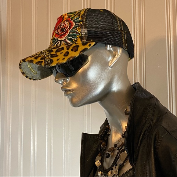 Rarest Vintage!Christian Audigier Vintage Trucker Hat✨ Pristine. New Nev… - Picture 4 of 15